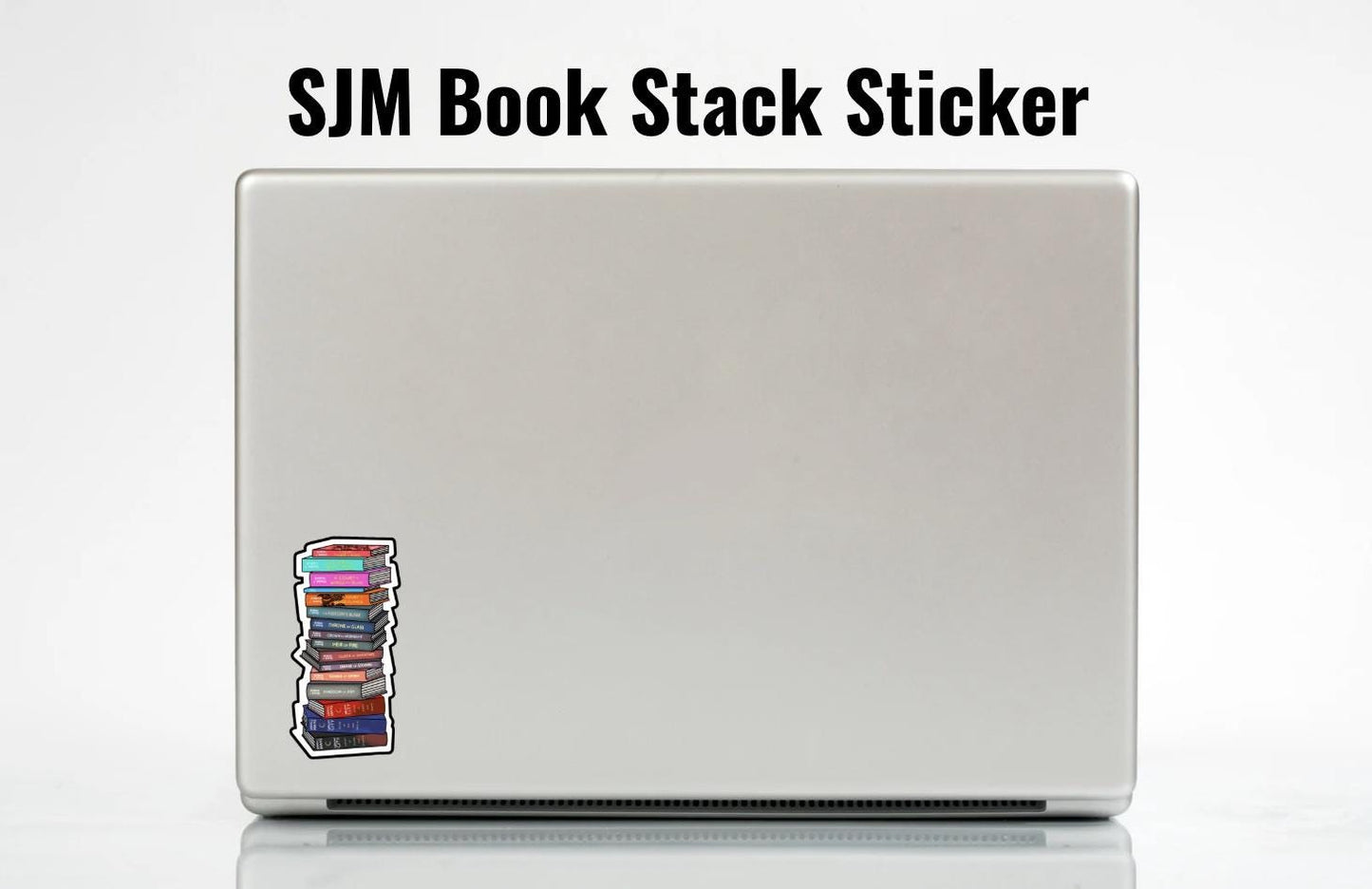 Sarah J. Maas Book Stack Sticker – ACOTAR & TOG Inspired Vinyl Decal | Fantasy Book Lover Gift for Journals, Kindles and Water Bottles