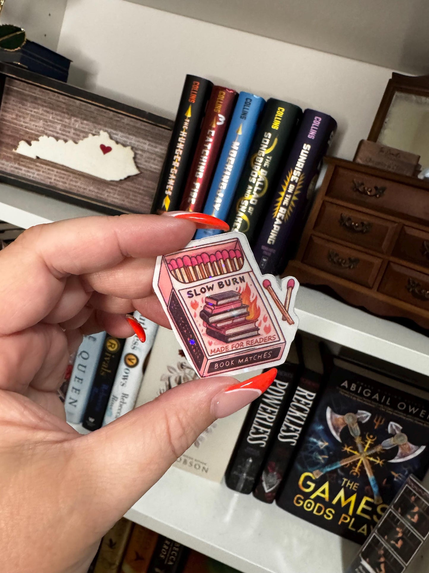 Smut Sticker Pack | Spicy Bookish Vinyl Stickers | Romance Reader Humor | Crying Over Fictional Men, Slow Burn, Male Tears & More