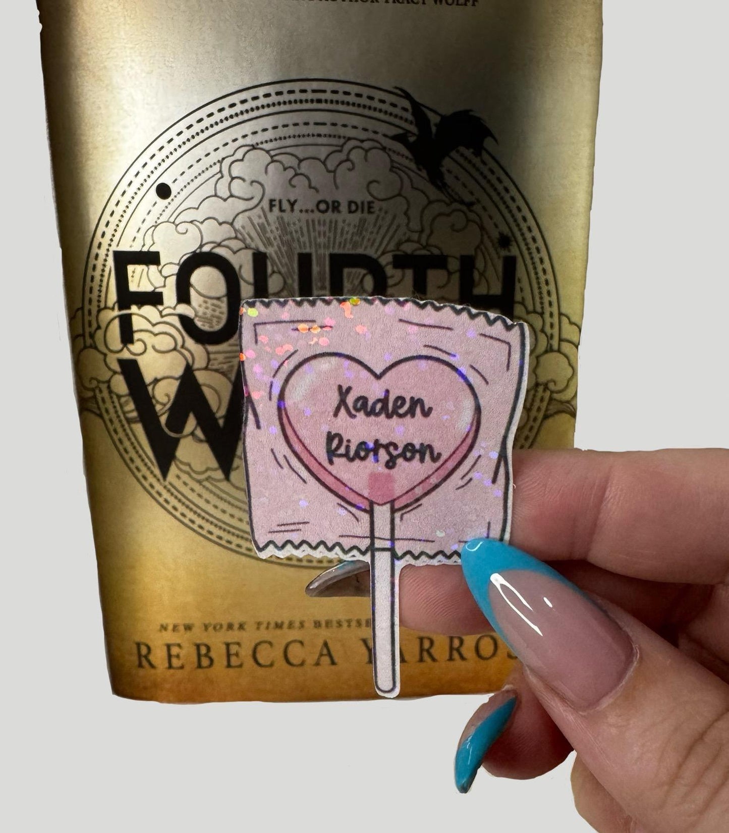 Fourth Wing Sticker Pack – Rebecca Yarros Empyrean Series Starter Bundle | Bookish Fantasy Vinyl Stickers for Readers & Journals