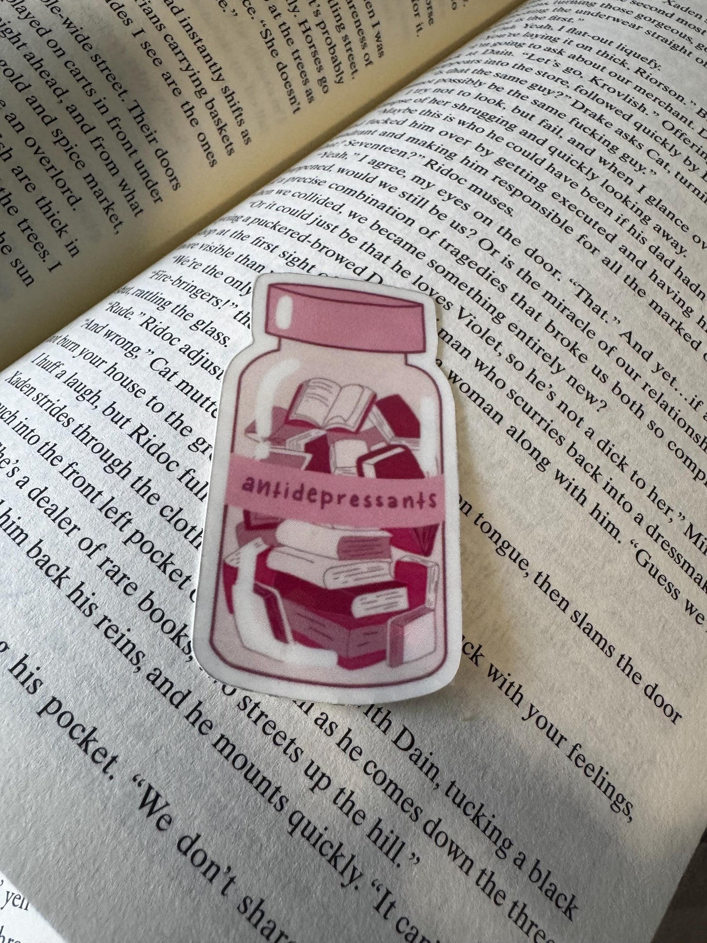 Bookish Girlie Sticker Pack β 9 Aesthetic Book Lover Stickers | Fictional Men, Audiobooks, Crying Over Books