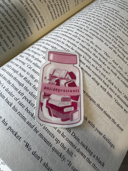 Bookish Girlie Sticker Pack – 9 Aesthetic Book Lover Stickers | Fictional Men, Audiobooks, Crying Over Books