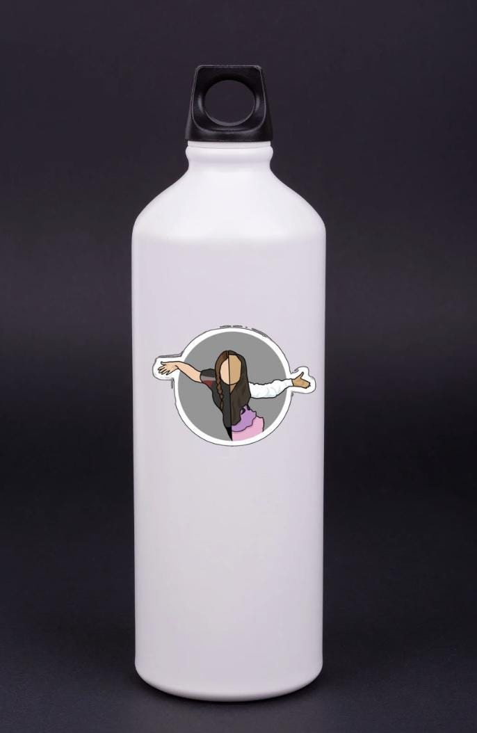 Hunger Games Sticker Pack β Katniss, Peeta, Lucy Gray, Book Stack, Quote β Waterproof Vinyl Stickers