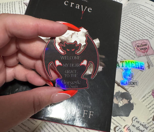 Crave Series Character Stickers – Tracy Wolff Inspired | Hudson, Grace, Jaxon Vinyl Decals