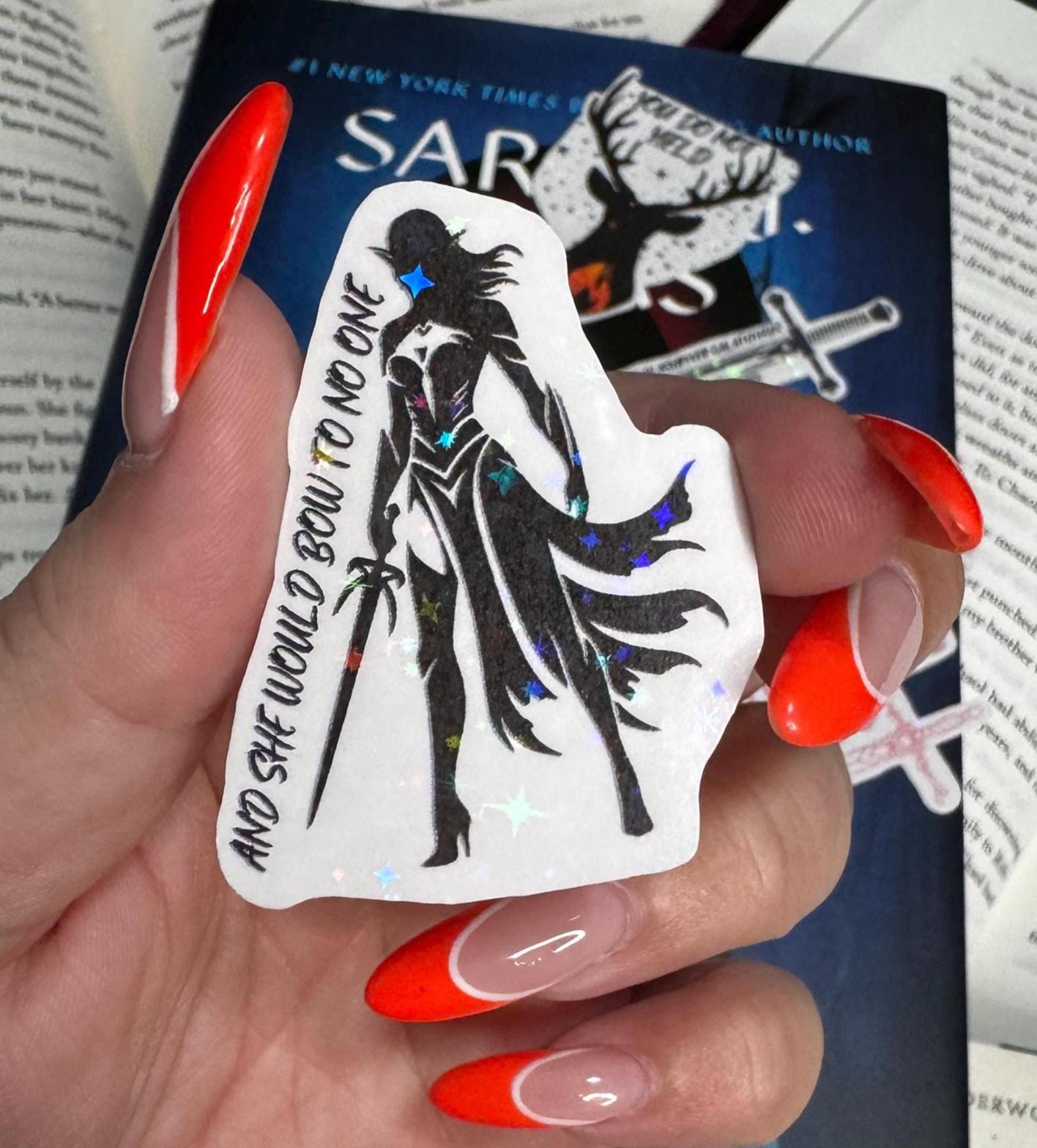 Throne of Glass Sticker Pack: Aelin Galathynius Inspired stickers