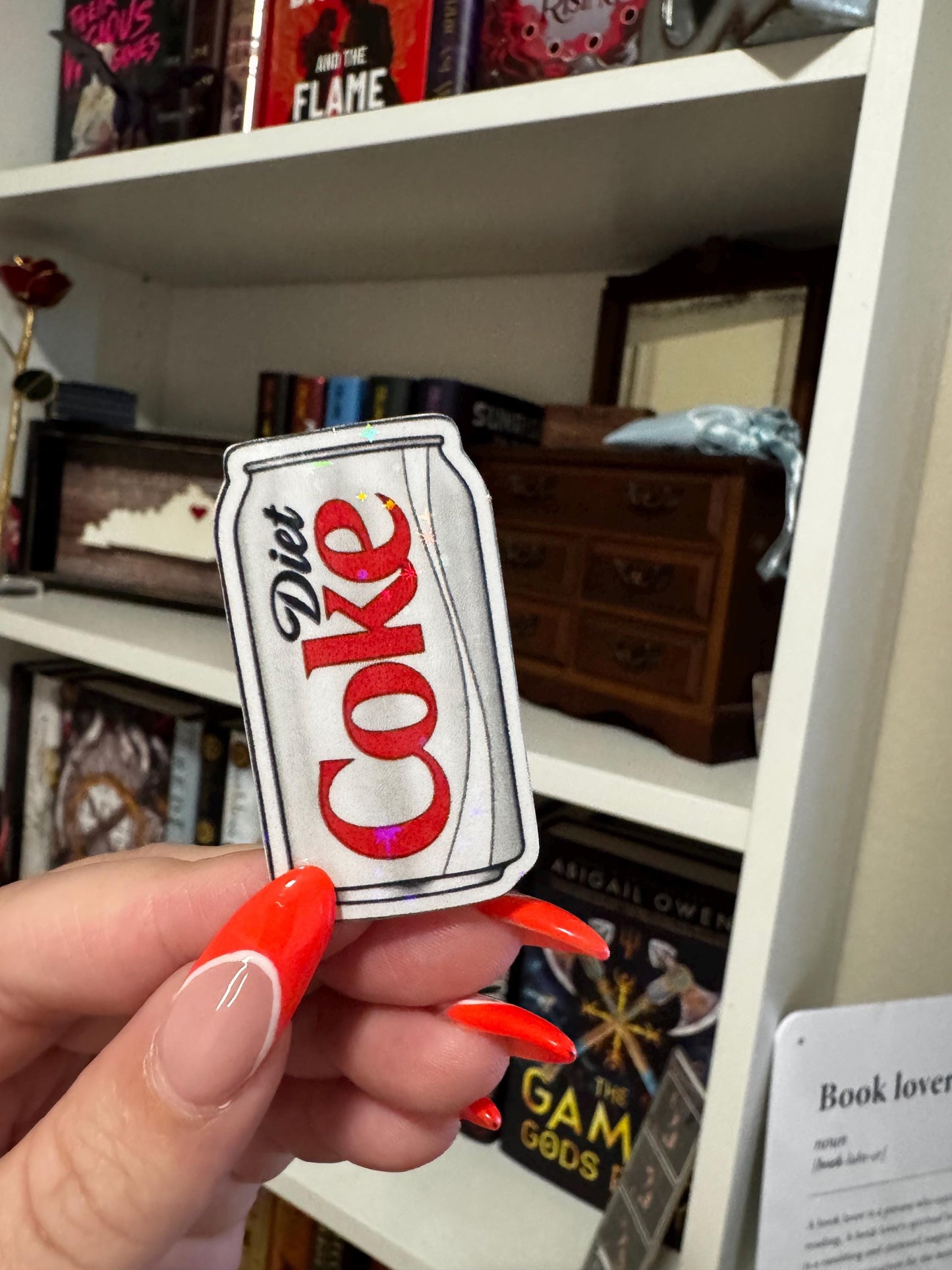 Diet Coke Sticker Pack | Pink Diet Coke Sticker | Funny Drink Sticker Duo for Laptop, Water Bottle, Journals & More