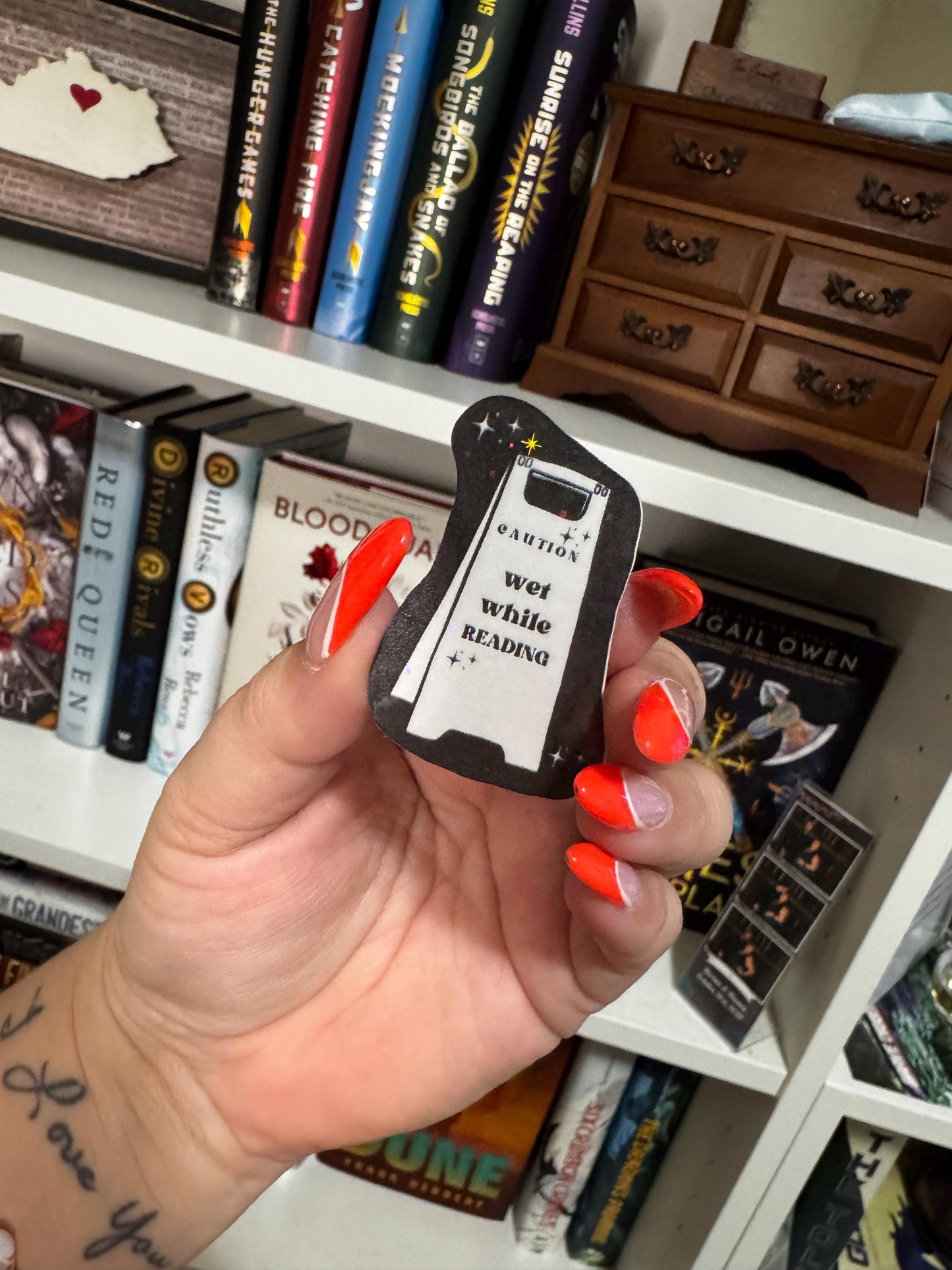 Spicy Romance Reader Sticker Pack: Smut Club stickers