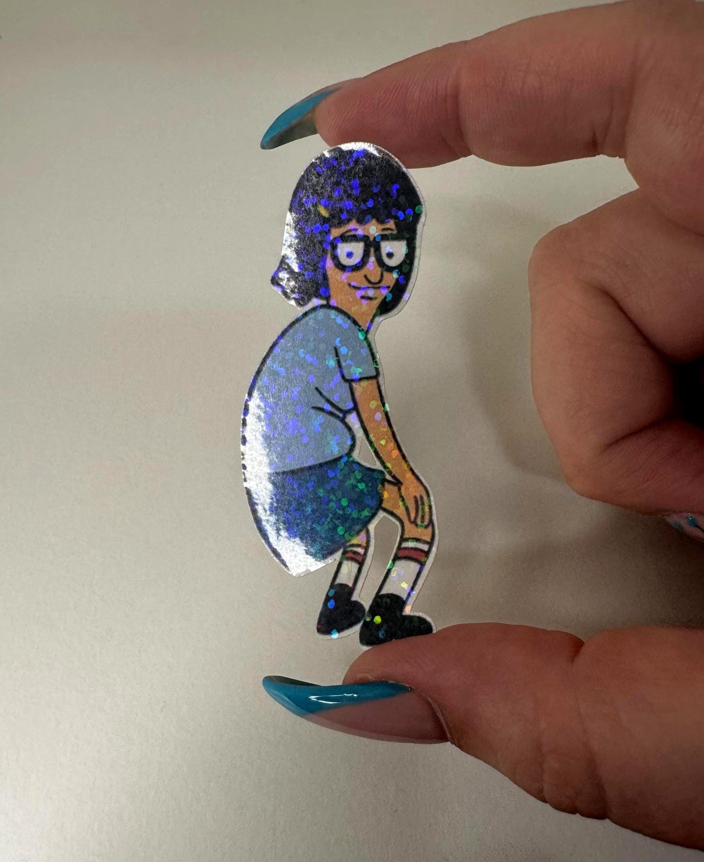 Tina Belcher Twerking Sticker – Bob’s Burgers Inspired Funny Waterproof Vinyl Decal