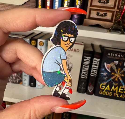 Tina Belcher Twerking Sticker – Bob’s Burgers Inspired Funny Waterproof Vinyl Decal